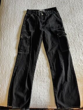 Black Cargo Women’s Jeans